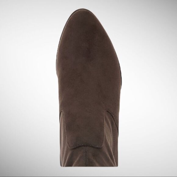 Marc Fisher Lupo Gray Faux Suede Tall Boot Size 8M - Picture 6 of 8